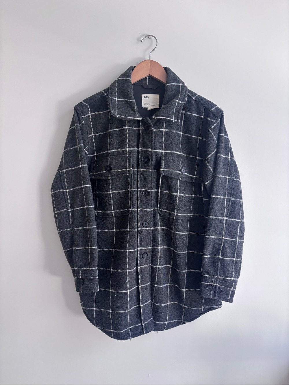 Tilley Wool Blend Shacket